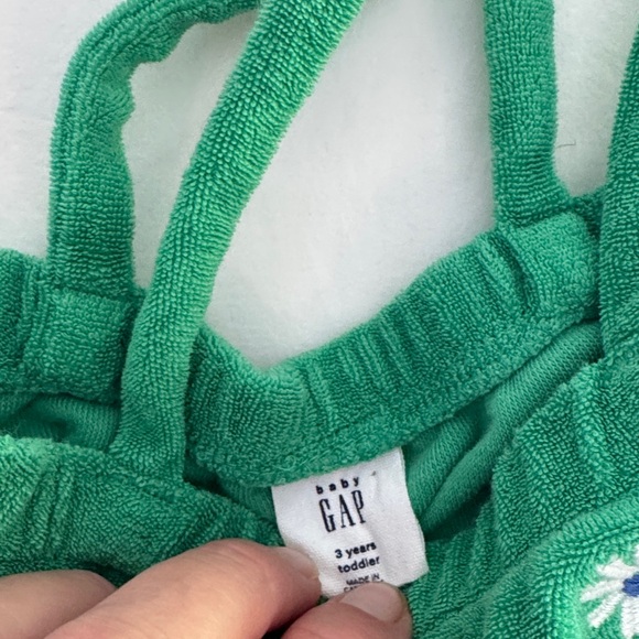 Pink and Green Baby Rompers - Picture 4 of 4